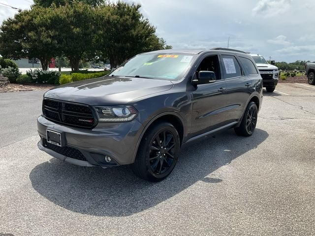 2018 Dodge Durango GT AWD in Gray — front three-quarter view