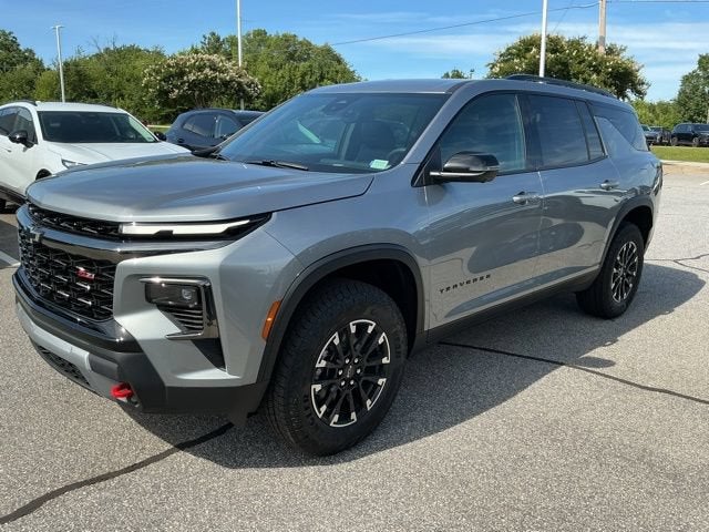 2026 Chevrolet Traverse Z71 in Sterling Gray Metallic — front three-quarter view