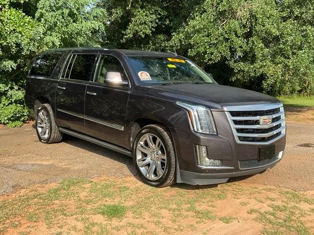 2015 Cadillac Escalade ESV — rear three-quarter view