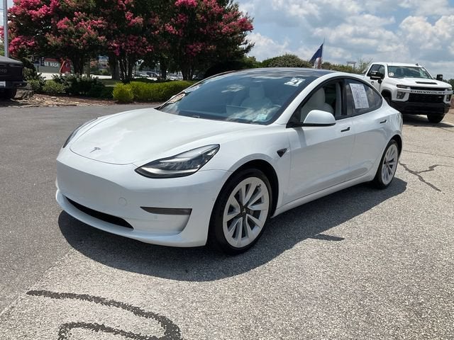 2021 Tesla Model 3 Long Range in Other — front three-quarter view