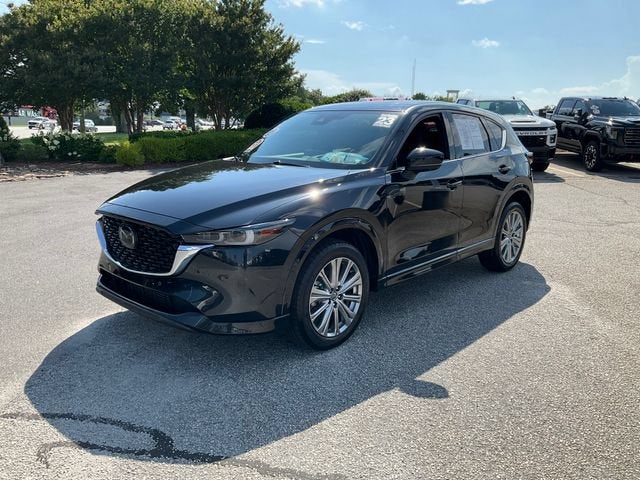 2023 Mazda Mazda CX-5 2.5 Turbo Signature in Black — front three-quarter view